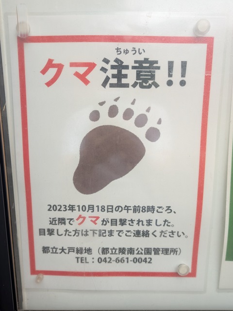 熊ページ 2025年7月12日～大戸緑地 – 手下のブログ